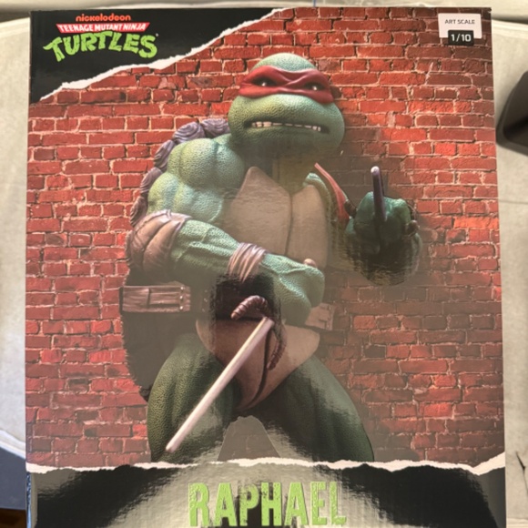 Raphael Statue TMNT Movie Art Scale 1/10 Iron Studios Teenage Mutant Ninja - Picture 3 of 4